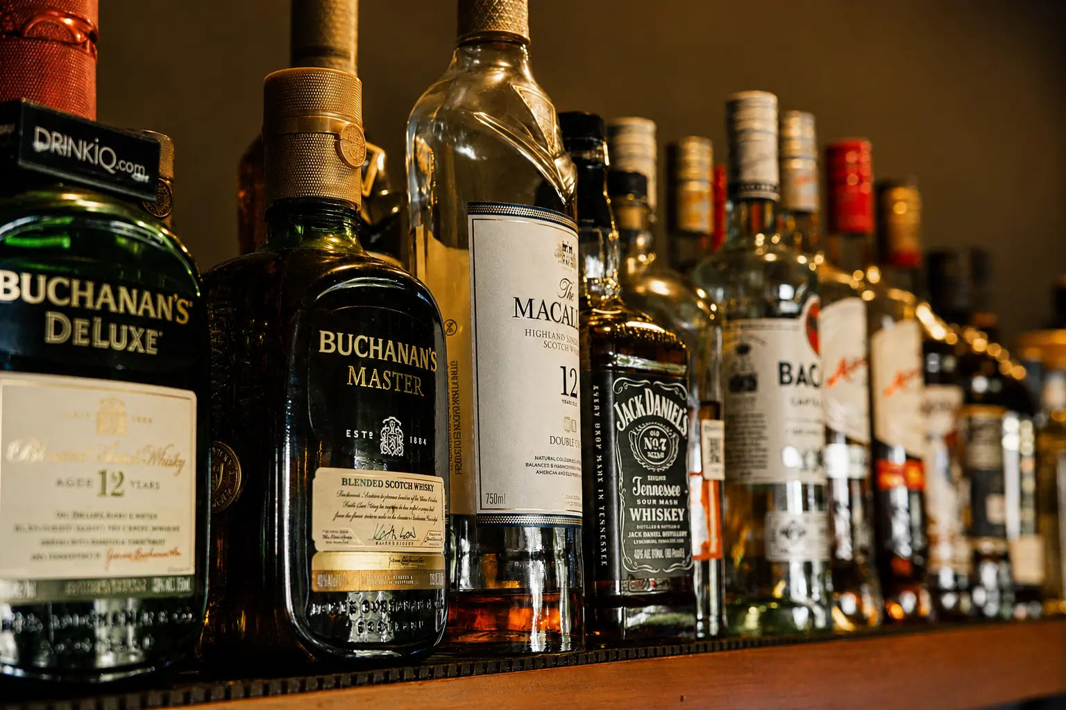 Premium spirits at La French Riviera